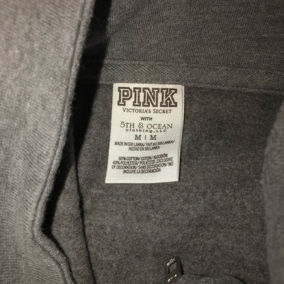 VICTORIA secret Virginia cavaliers uva sweatshirt collegiate - Picture 3 of 3